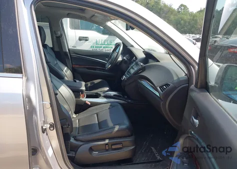 2016 Acura Mdx Technology Acurawatch Plus Packages/Technology Package from USA, damaged, VIN 5FRYD4H40GB013461